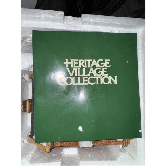 Vintage 1988 The Heritage Village Collection Dept 56 "Geo Weeton Watchmaker" . - Picture 4 of 10